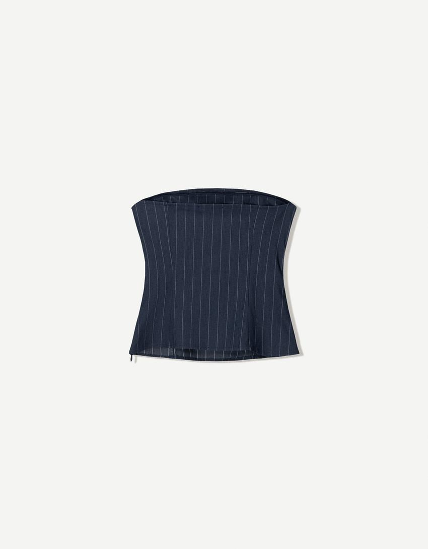 Adina Striped Tube Top