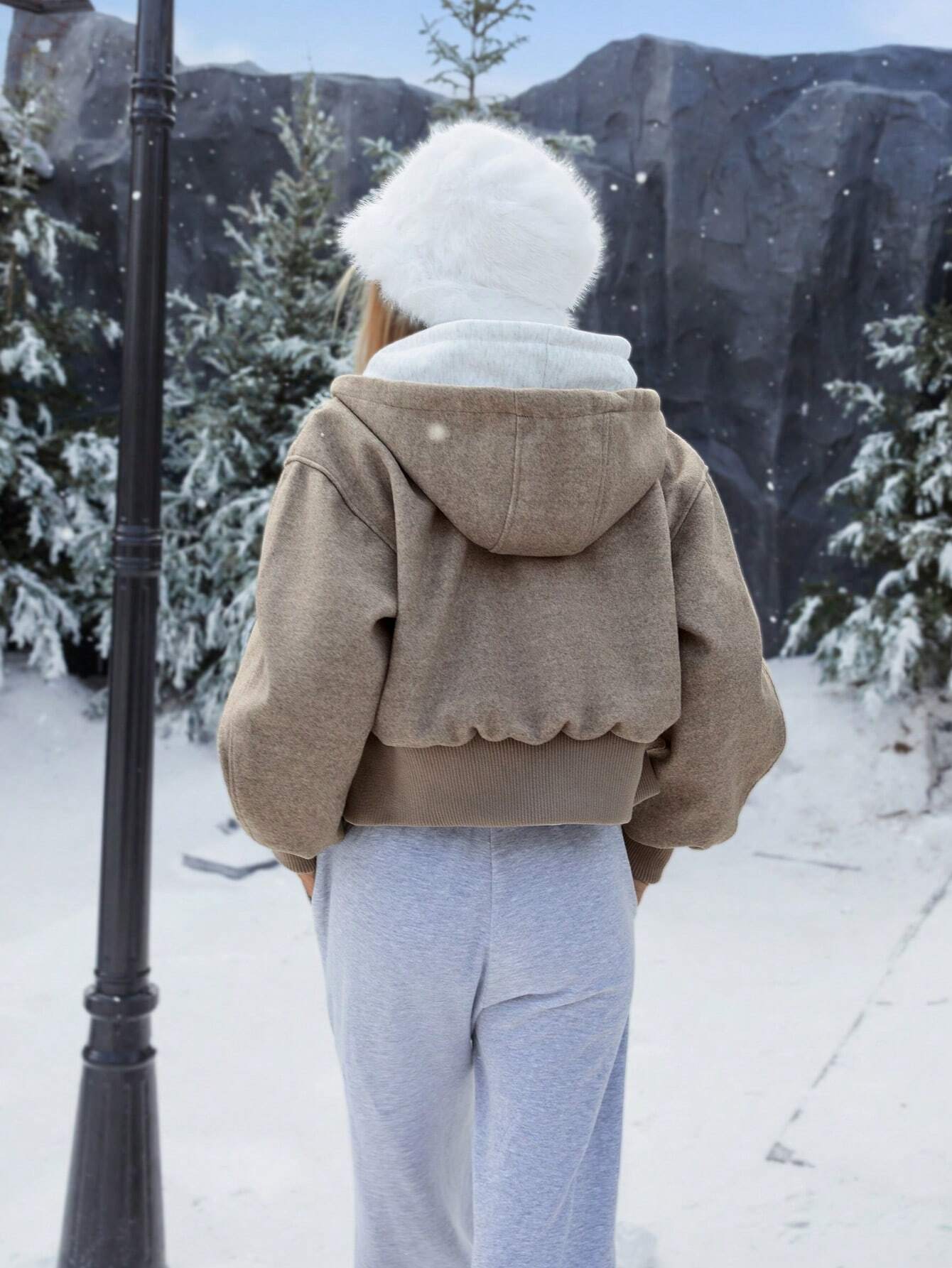 Alfie Hooded Vest Jacket