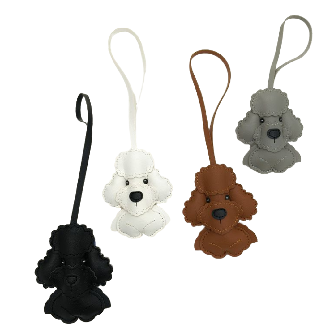 Poodle Bag Charm