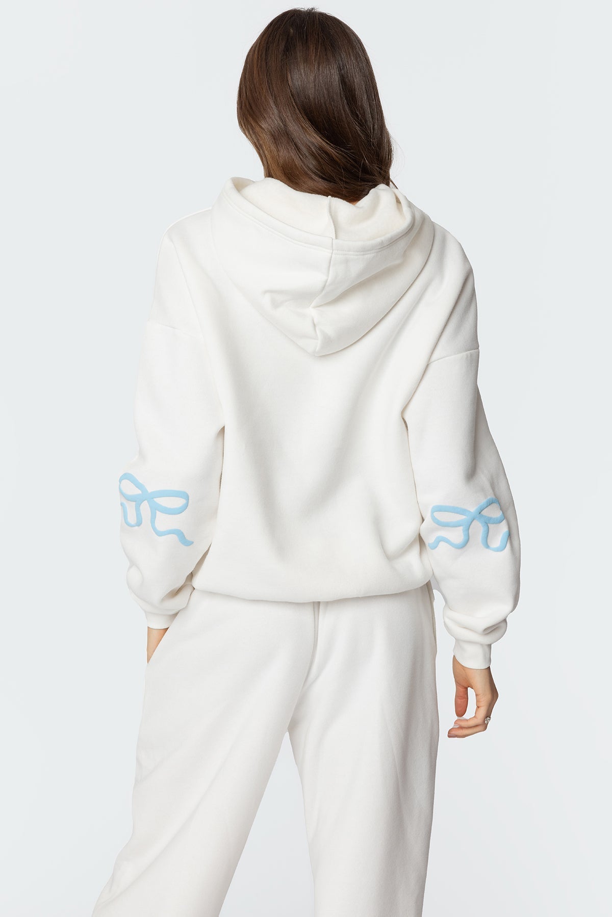 Bow Detail Hoodie + FREE Sweatpants