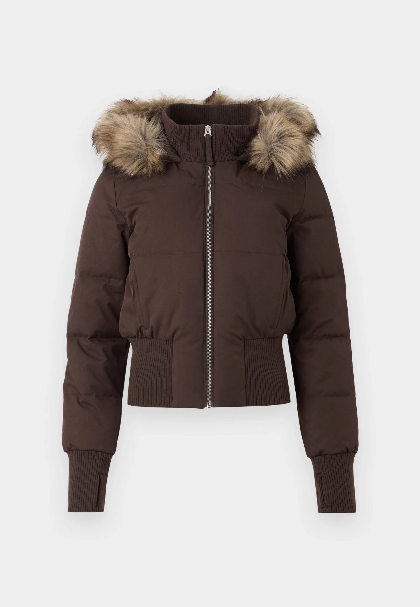 Anisa Faux Fur Bomber Jacket